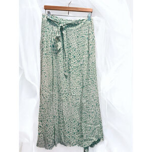 Fabienne Chapot Tara Wrap Skirt Hearts White Green Medium